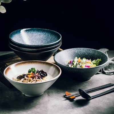 Bol ramen japonais céramique motifs traditionnels maison