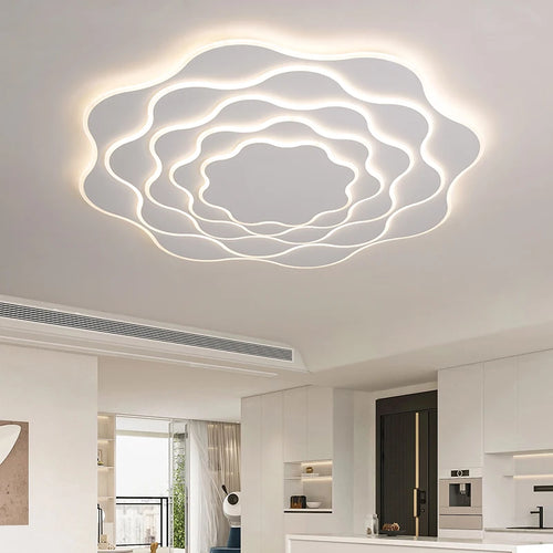 Plafonnier Fer acrylique lumières moderne LED salle à manger chambre Hall Bar lampes éclairage intérieur décor à la maison
