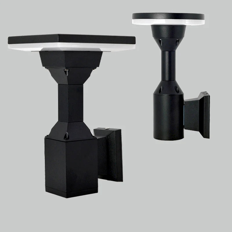 applique murale extérieure lampe de jardin étanche pour espaces résidentiels - vue 6 sur 8