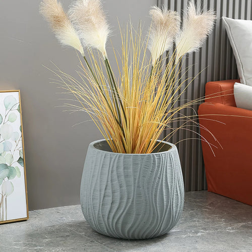 moule en silicone moderne pour pot de fleurs en béton léger et luxueux - vue 3 sur 22