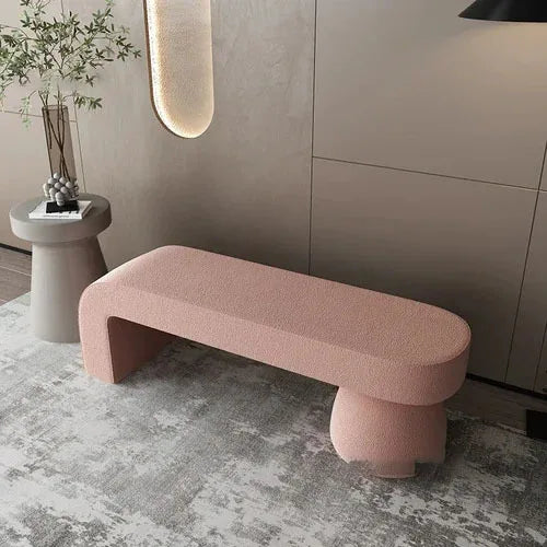 tabourets à langer en laine d'agneau pour un intérieur élégant - vue 7 sur 33