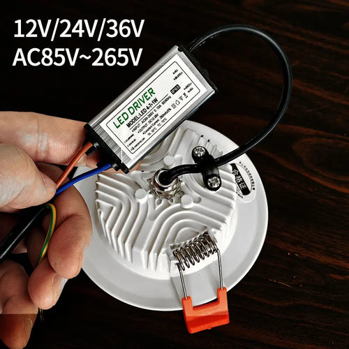 Luz de teto LED impermeável, holofotes ao ar livre, iluminação embutida, iluminação de alto brilho,  IP65, , 3W, 5W, - vue 4 sur 6