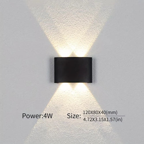 applique murale extérieure led étanche pour éclairage moderne