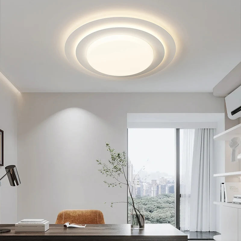 Plafonnier moderne à LEDs lumière minimaliste carré chambre décor plafonnier pour chambre salon salle à manger allée éclairage intérieur