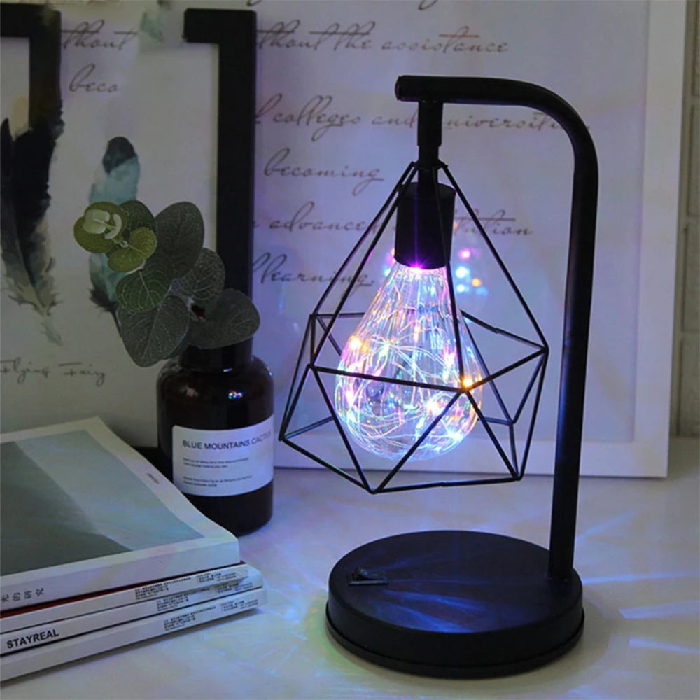 Lampe de Table rétro noire - vue 6 sur 6