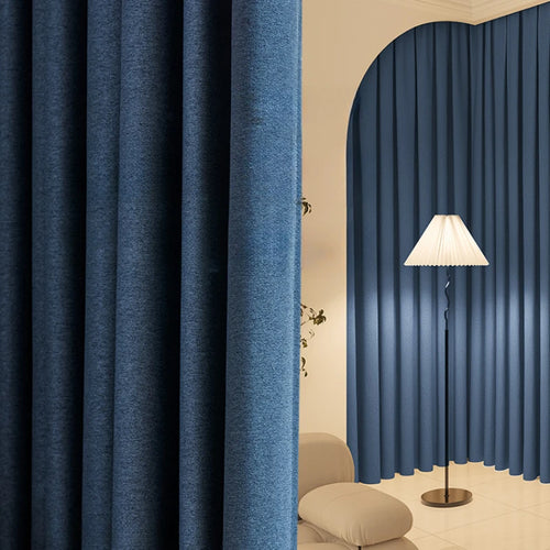 Rideau occultant moderne épais pour salon chambre - vue 2 sur 14