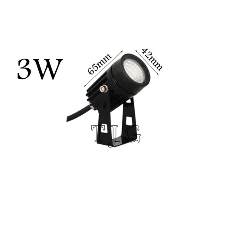éclairage de jardin led étanche lampe de pelouse extérieure
