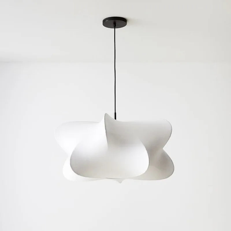 Lampe en soie minimaliste nordique Restaurant lampes suspendues de luxe décor à la maison lustres pour salle à manger chambre Suspension Luminaire