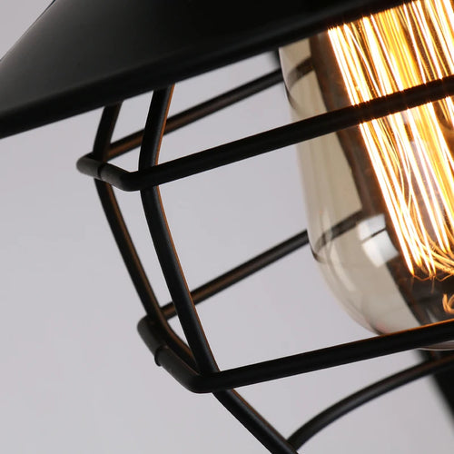 lustre suspendu vintage créatif pour café et restaurant - vue 5 sur 7