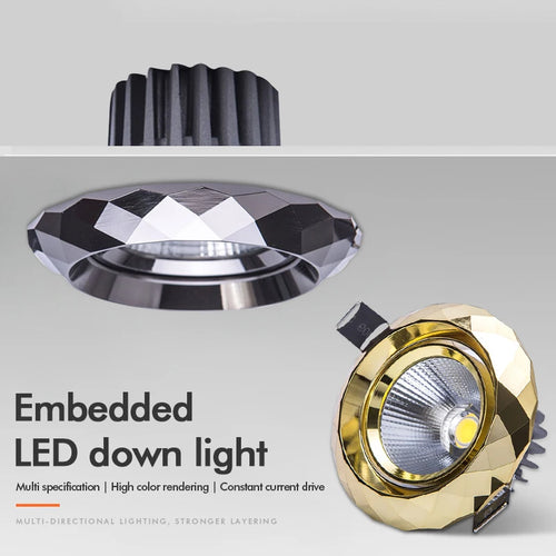Spot lumineux LED encastrable pour le plafond - vue 2 sur 12