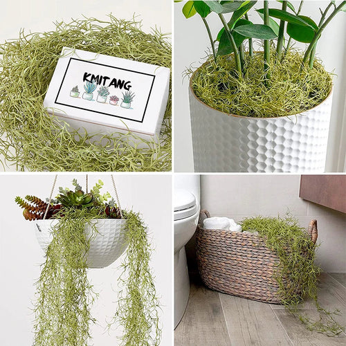 plantes artificielles grimpantes en rotin pour décoration intérieure et extérieure - vue 3 sur 13