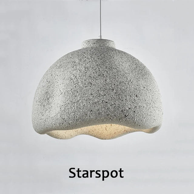 lustre minimaliste japonais wabi sabi pour bar nordique et étude