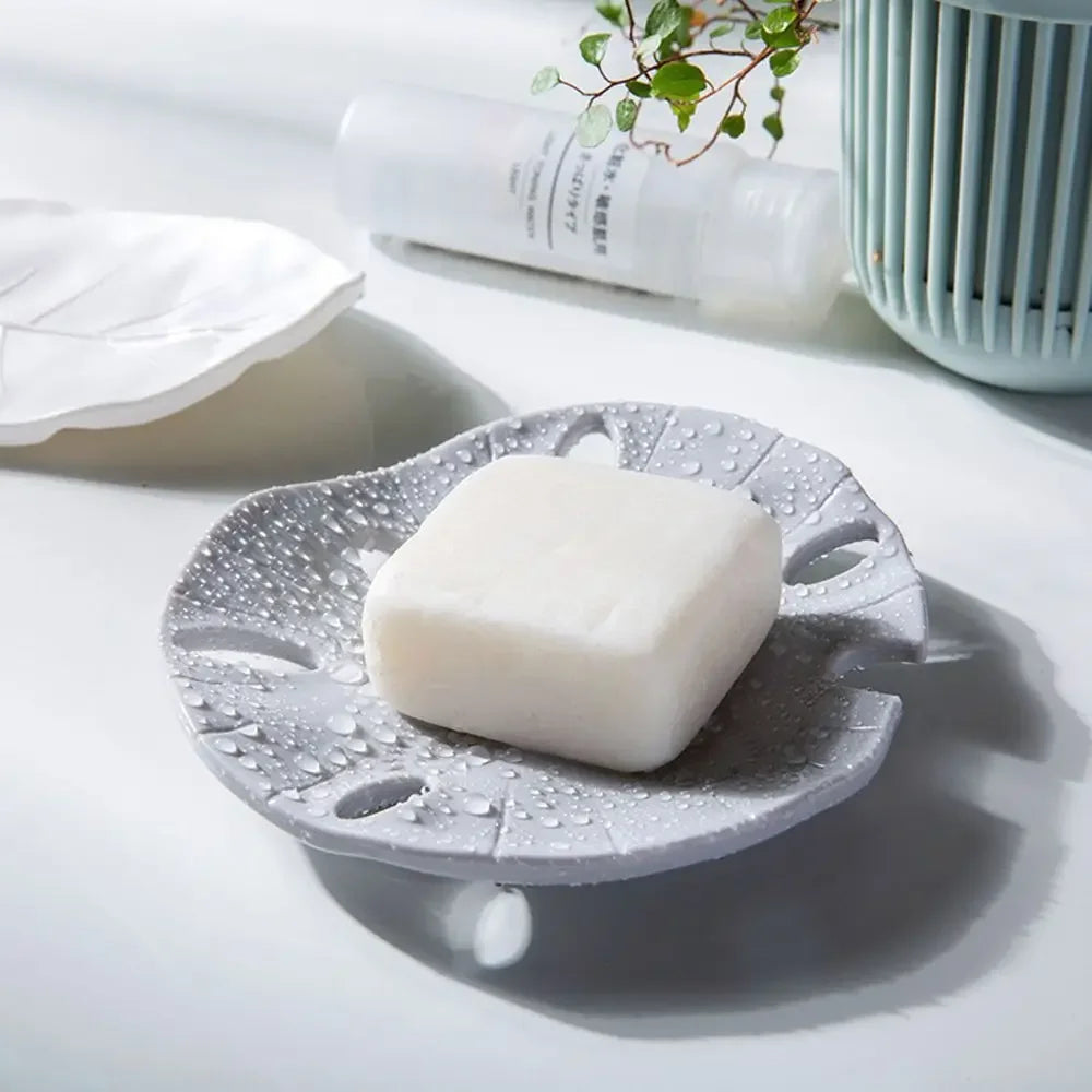 porte-savon créatif en forme de feuille et étoile de mer - vue 3 sur 10