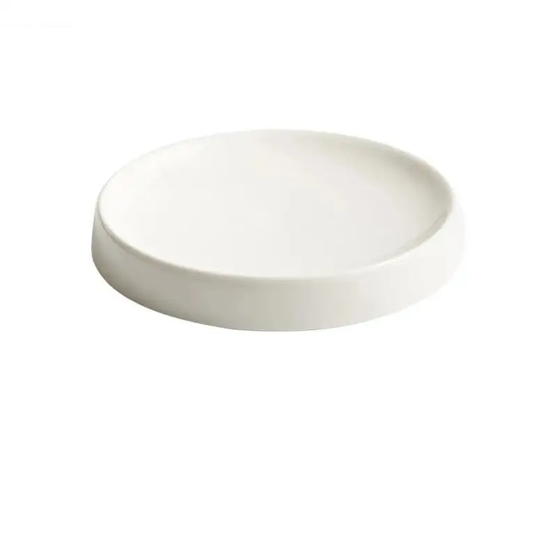 Assiettes céramique rondes style japonais pour repas