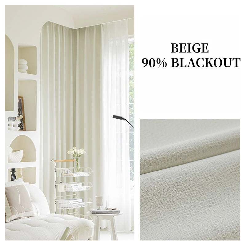 Rideau chenille occultant insonorisant luxe chambre salon moderne