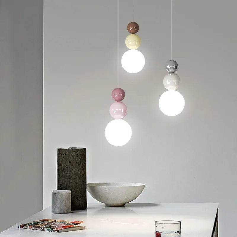 lampe led suspendue design nordique moderne luminaire décoratif d'intérieur