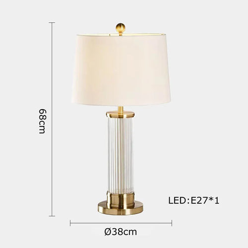 lampe de table rétro en tissu pour décoration intérieure - vue 15 sur 21