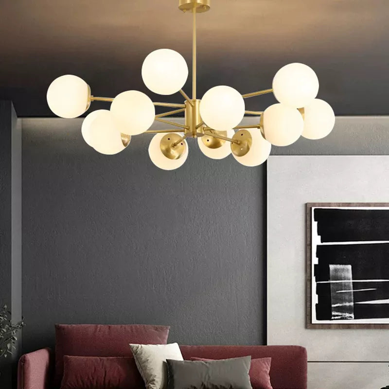 Moderne Simple suspension LED lumière fer lustre chambre salon salle à manger éclairage à la maison noir/or E27 220V plafonnier