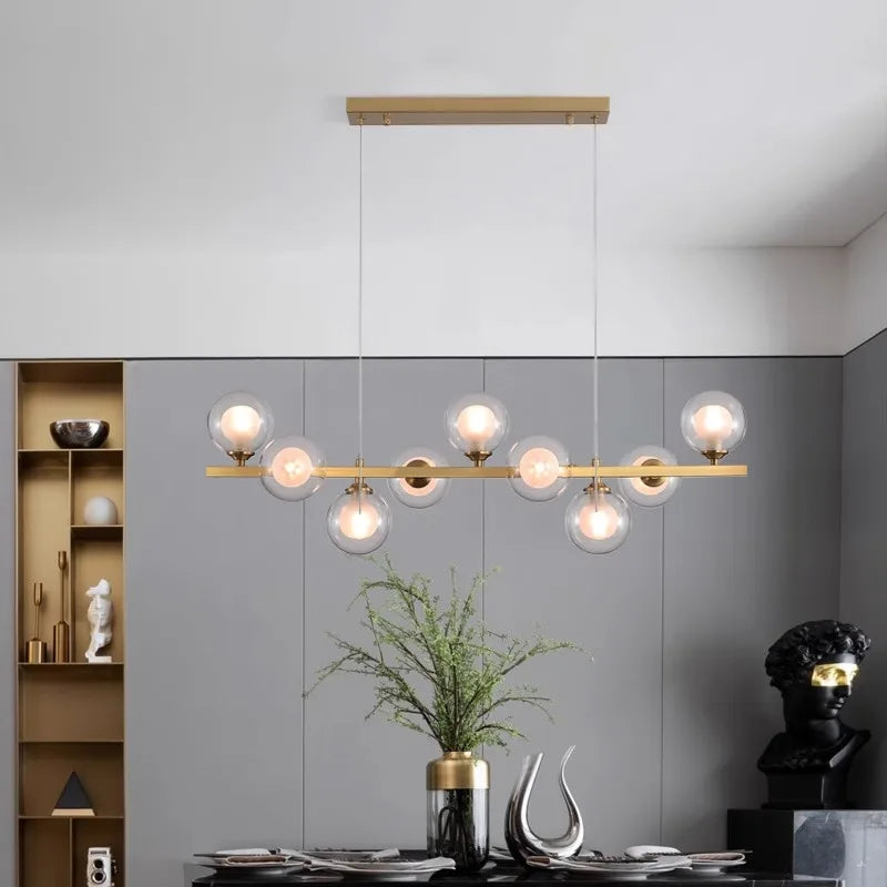 Lustre led suspendues au design moderne