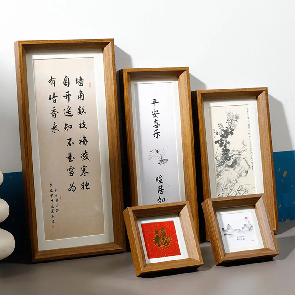 cadre mural pour calligraphie et peinture chinoise - vue 6 sur 7