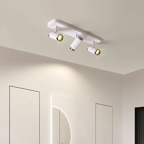 Surface Mount Cloakroom Ceiling Lamps 350 Degree Adjustable LED Spotlight Living Room Aisle Hallway Stair Ceiling Light White - vue 2 sur 14