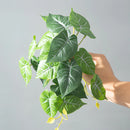 plantes artificielles monstera tropicales pour décoration intérieure et fêtes