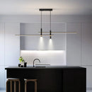 lustre nordique moderne avec projecteur pour restaurant et bar