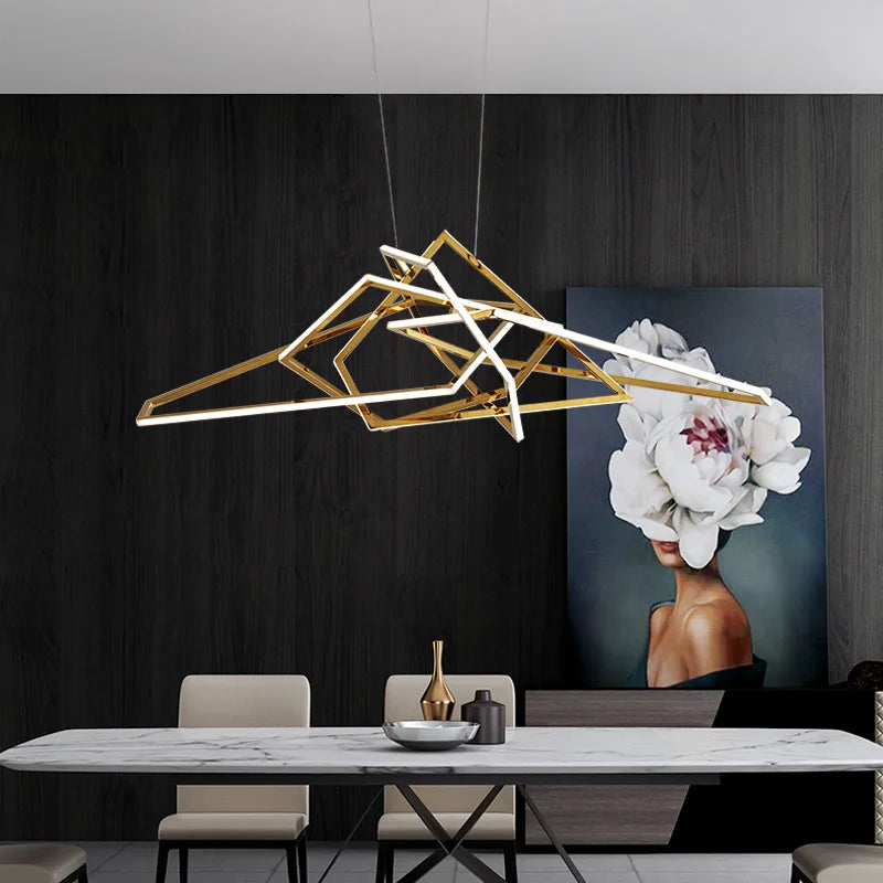 applique murale postmoderne en acier inoxydable et silicone pour décoration de luxe - vue 3 sur 11