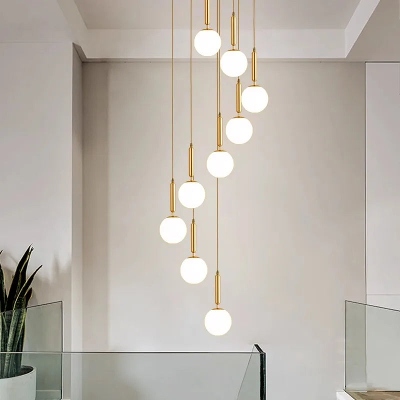 Lustres de décoration nordique pour salle à manger lustre lampes suspendues lampes suspendues pour plafonnier éclairage intérieur