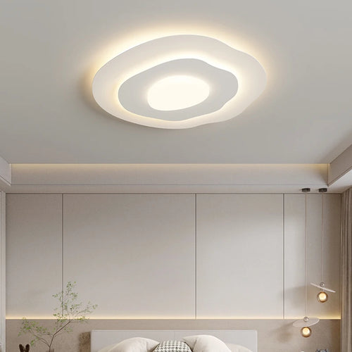 lustre qiyimei en forme de triangle luminaires éclairage intérieur - vue 4 sur 12