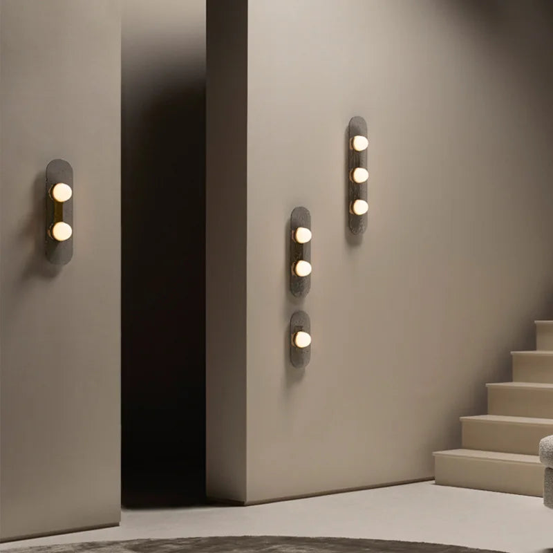 applique murale led en cuivre haut de gamme simple art