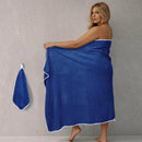 Serviette de bain polaire douce sechage rapide anti sable
