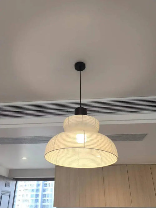 lustre wabi sabi minimaliste led pour restaurant bar - vue 5 sur 14