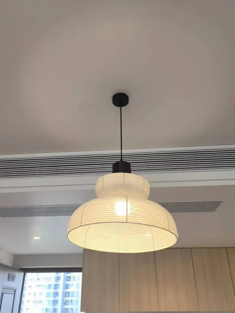 lustre wabi sabi minimaliste led pour restaurant bar - vue 5 sur 14