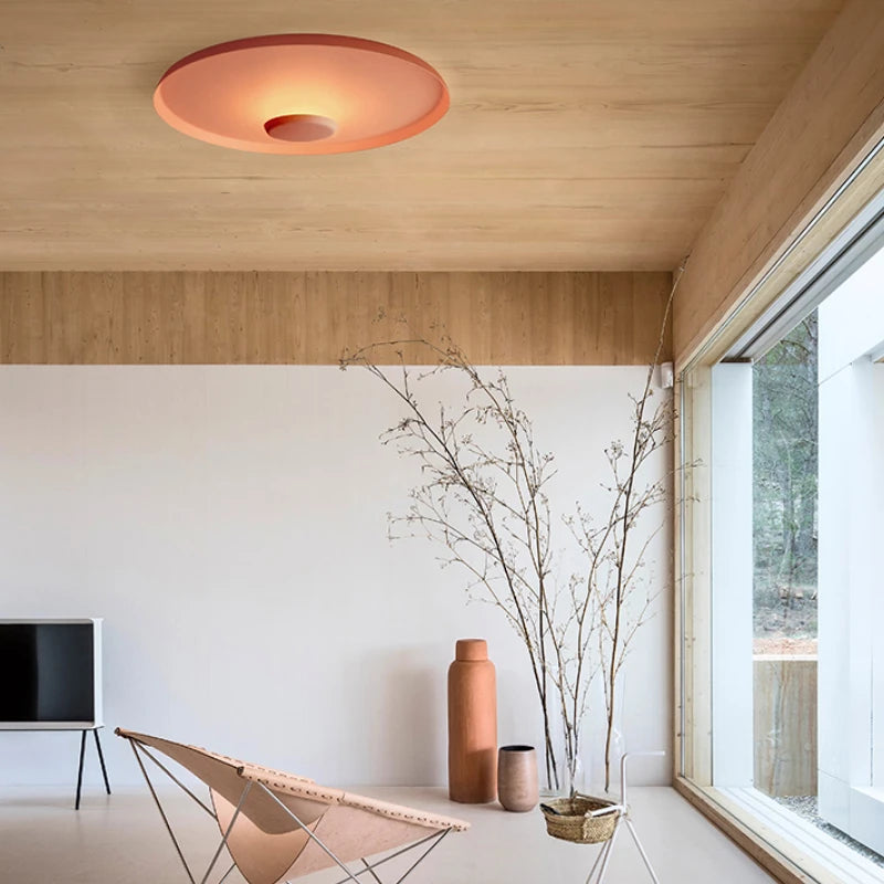 plafonnier led minimaliste en aluminium pour tous les espaces - vue 3 sur 10
