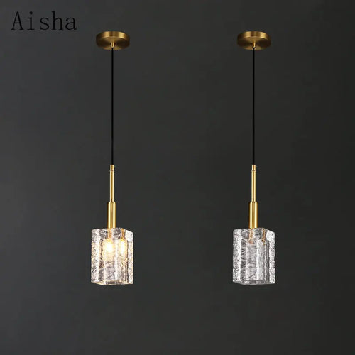 lustre en cristal doré design pour intérieur élégant et moderne - vue 3 sur 11
