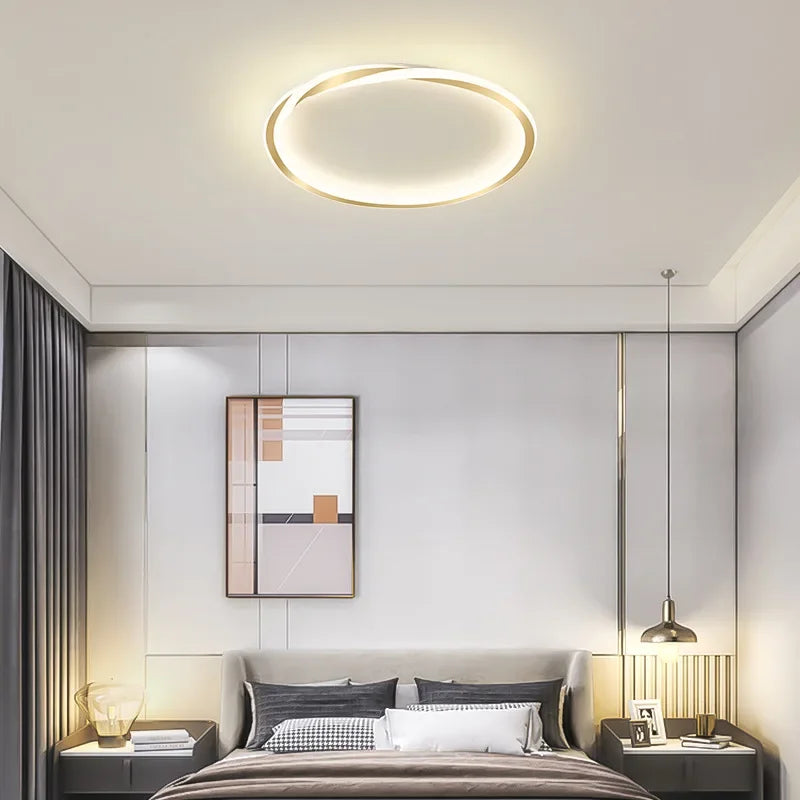 plafonnier led moderne pour décoration intérieure élégante - vue 5 sur 18