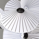lustre 	 en tissu design réglable pour éclairage maison