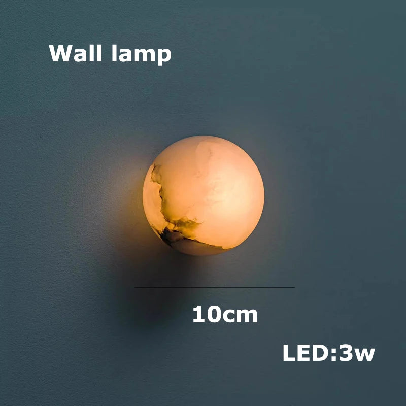 lustre suspendu en marbre géométrique design moderne pour intérieur - vue 10 sur 12