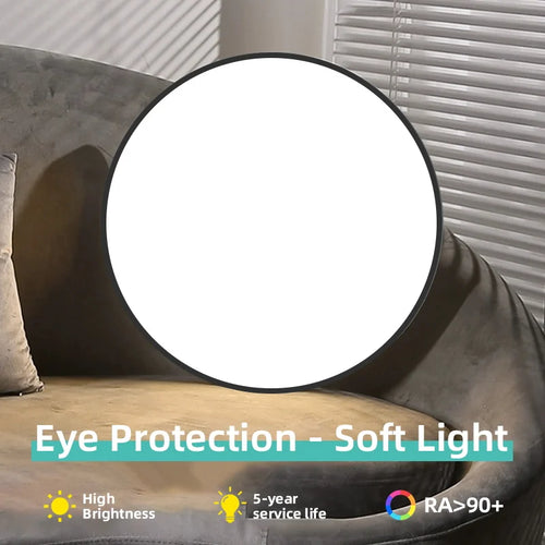plafonnier led moderne design pour un éclairage élégant - vue 3 sur 12