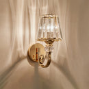applique murale en cristal luxe design moderne nordique à led