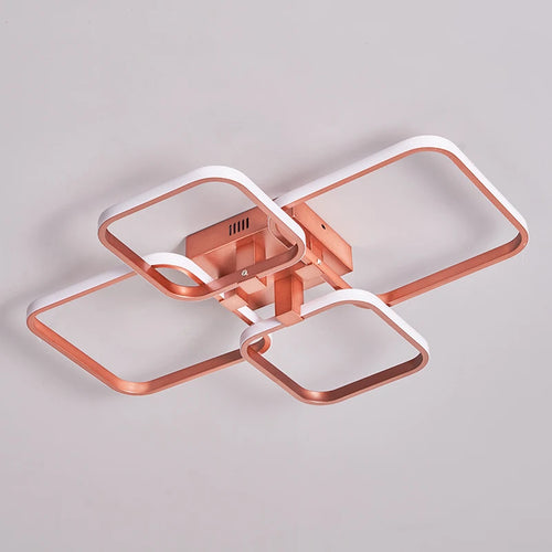 lustre moderne en métal pour décoration intérieure élégante - vue 7 sur 6
