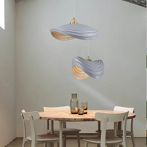 lustre wabi sabi éclairage décoratif pour intérieur moderne - vue 5 sur 18