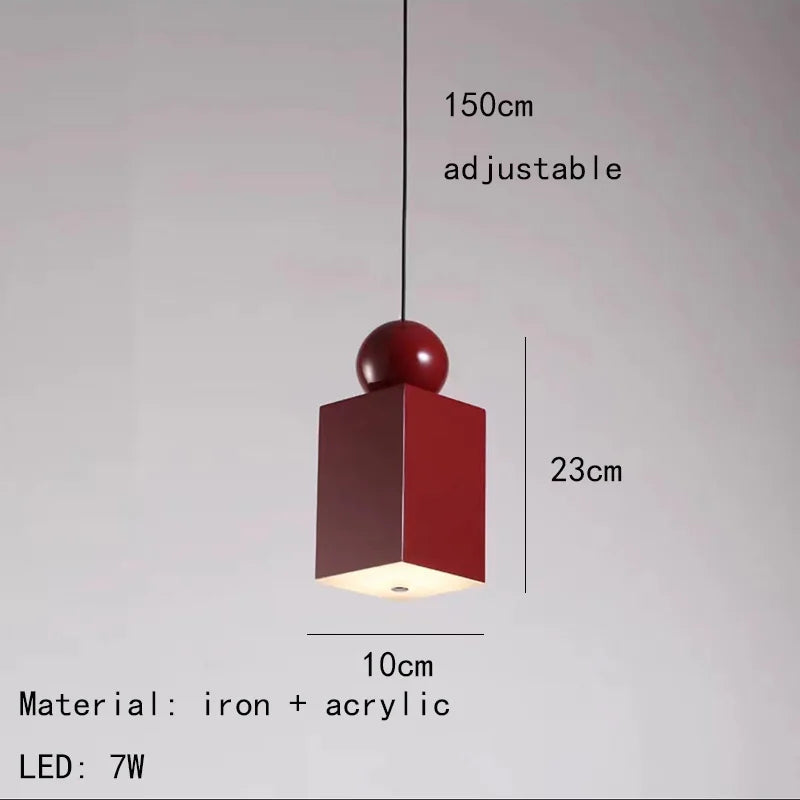 lustre moderne réglable cordon métallique pour intérieur design - vue 15 sur 24