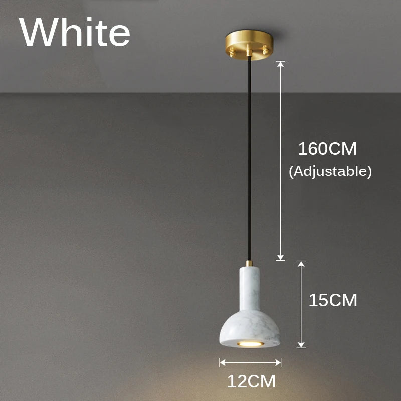 suspension rétro créative en forme de lampe de poche - vue 8 sur 8