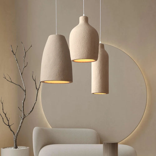 lustre led wabi sabi designer pour décoration maison