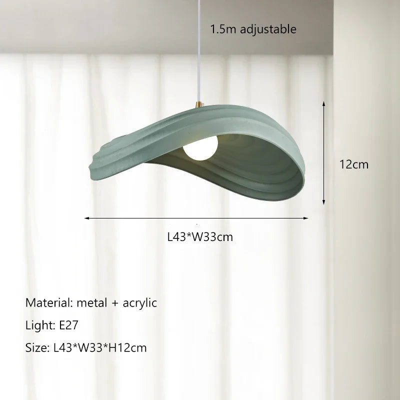 lustre nordique minimaliste design wabi sabi pour décoration intérieure