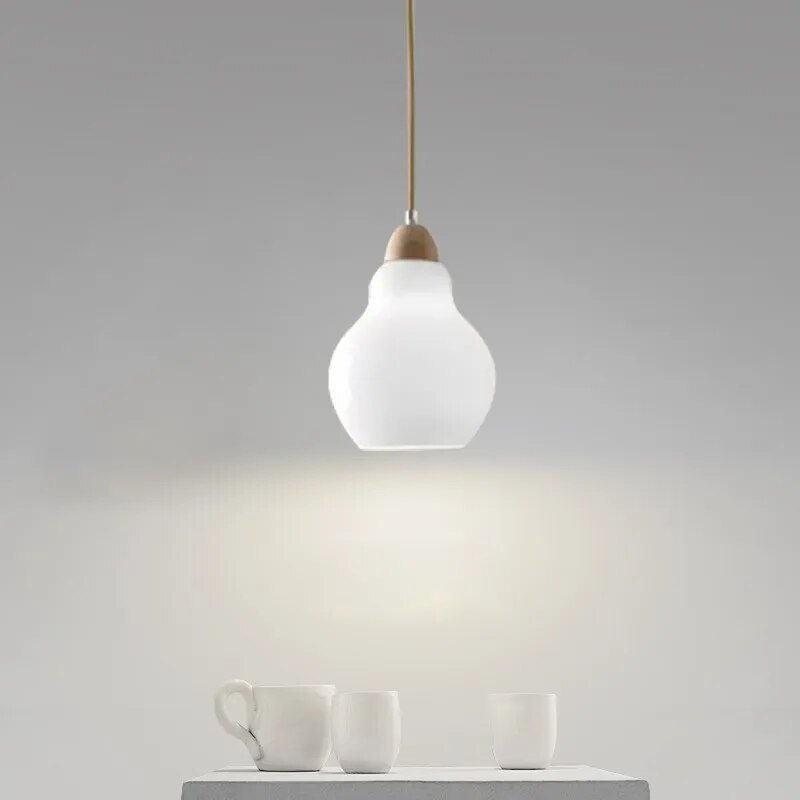 Suspension Nordique LED Bois - vue 5 sur 22