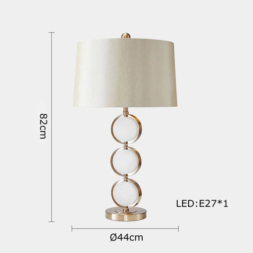 lampe de table rétro en tissu pour décoration intérieure - vue 14 sur 21