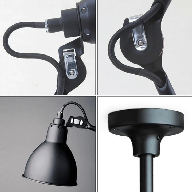 suspension rotative en métal pour un éclairage stylé - vue 6 sur 18